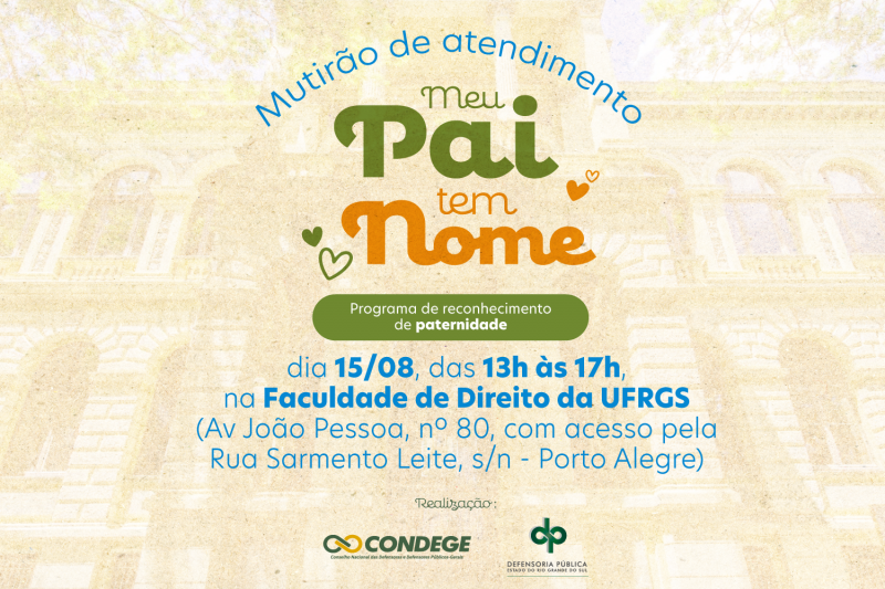 Mutir&atilde;o de atendimento meu pai tem nome ufrgs mat&eacute;ria