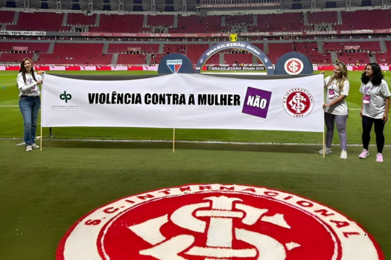 A&ccedil;&atilde;o ocorreu antes da partida entre Internacional e Fortaleza