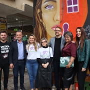 A Defensoria Pública é uma das parceiras da campanha que combate a violência contra as mulheres.