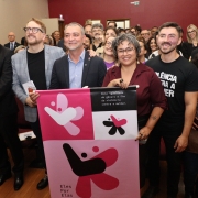 A Defensoria Pública é uma das parceiras da campanha que combate a violência contra as mulheres.