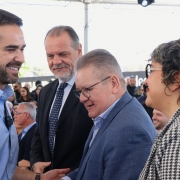 Governador Eduardo Leite e Silvia Pinheiro de Brum