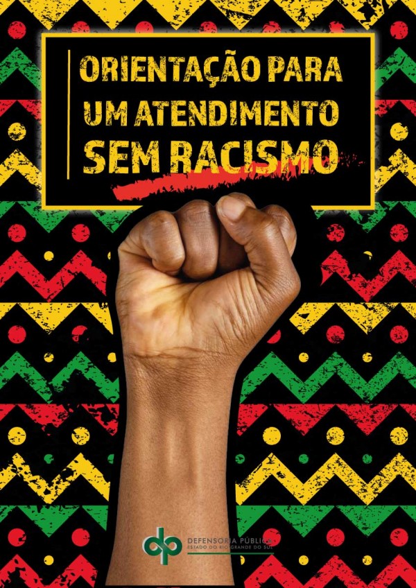 Capa Cartilha de Orientação para um Atendimento sem Racismo