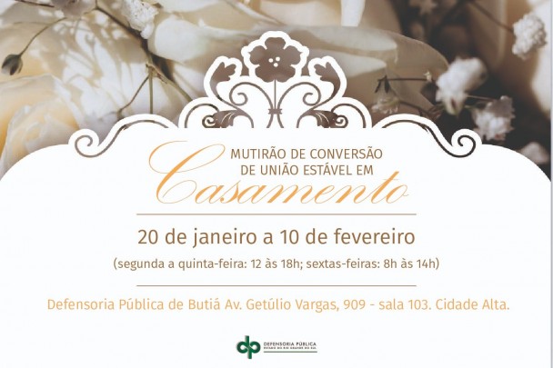 A foto mostra informa&ccedil;&otilde;es como data, hor&aacute;rio e local do mutir&atilde;o.