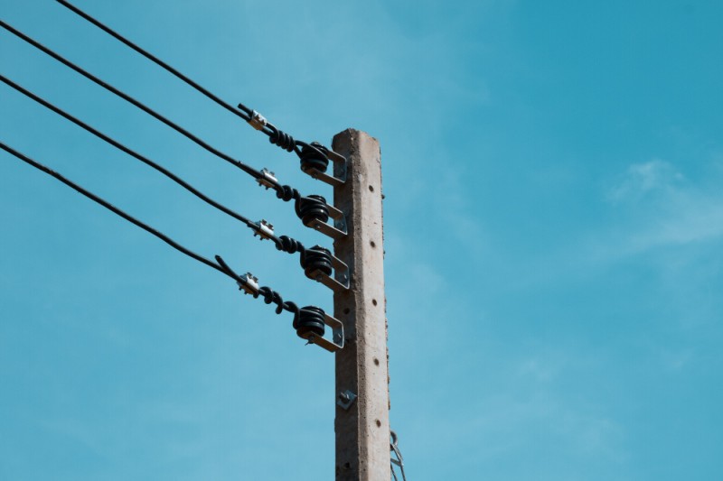 poste padrao instalado