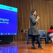 O evento reuniu autoridades e as mulheres selecionadas para o projeto 
