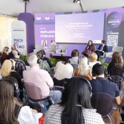 P&uacute;blico reunido no evento Cidade da Advocacia
