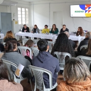 A defensora Bruna Minussi pode tirar d&uacute;vidas de fam&iacute;lias at&iacute;picas sobre o acesso judicial a direitos