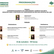 Jornadas Jur&iacute;dicas programa&ccedil;&atilde;o