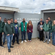 Equipe da Defensoria na PECAM.
