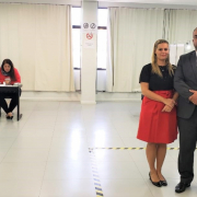 Defensor público-geral realiza visita ao local de prova do V concurso para o cargo de Defensor Público