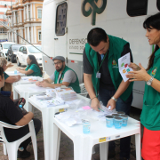 Defensoria Itinerante e NUDECONTU ofereceram orientação jurídica a mais de 100 pessoas em mutirão sobre Direitos do Consumidor